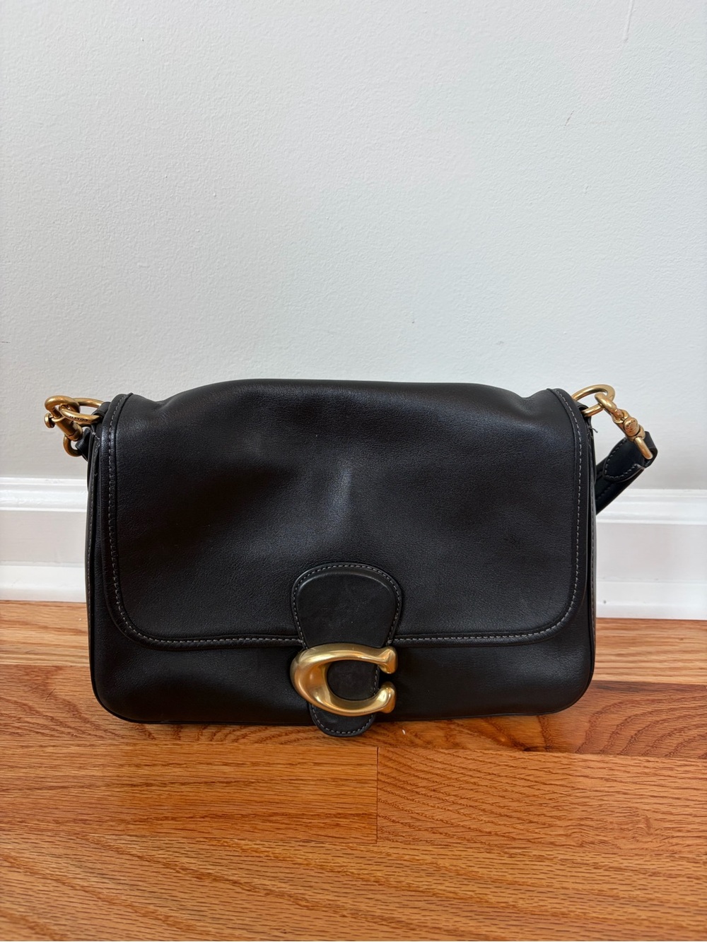 Coach Soft Calf Leather Tabby Shoulder Bag